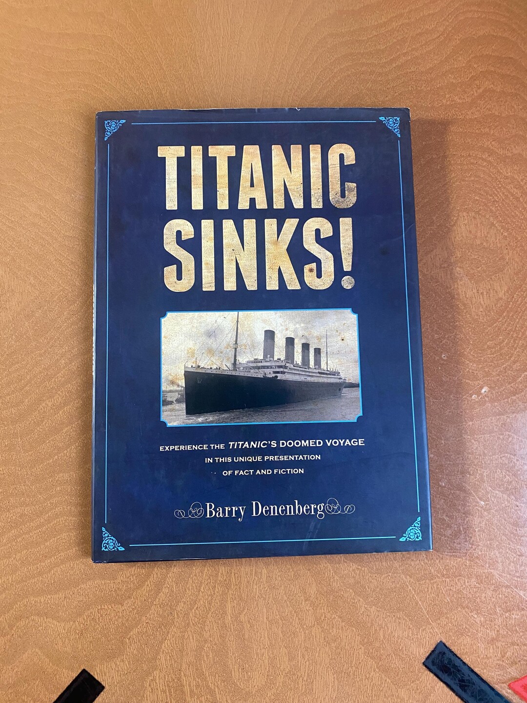 Titanic Sinks! by Barry Denenberg Hardcover Edition Etsy