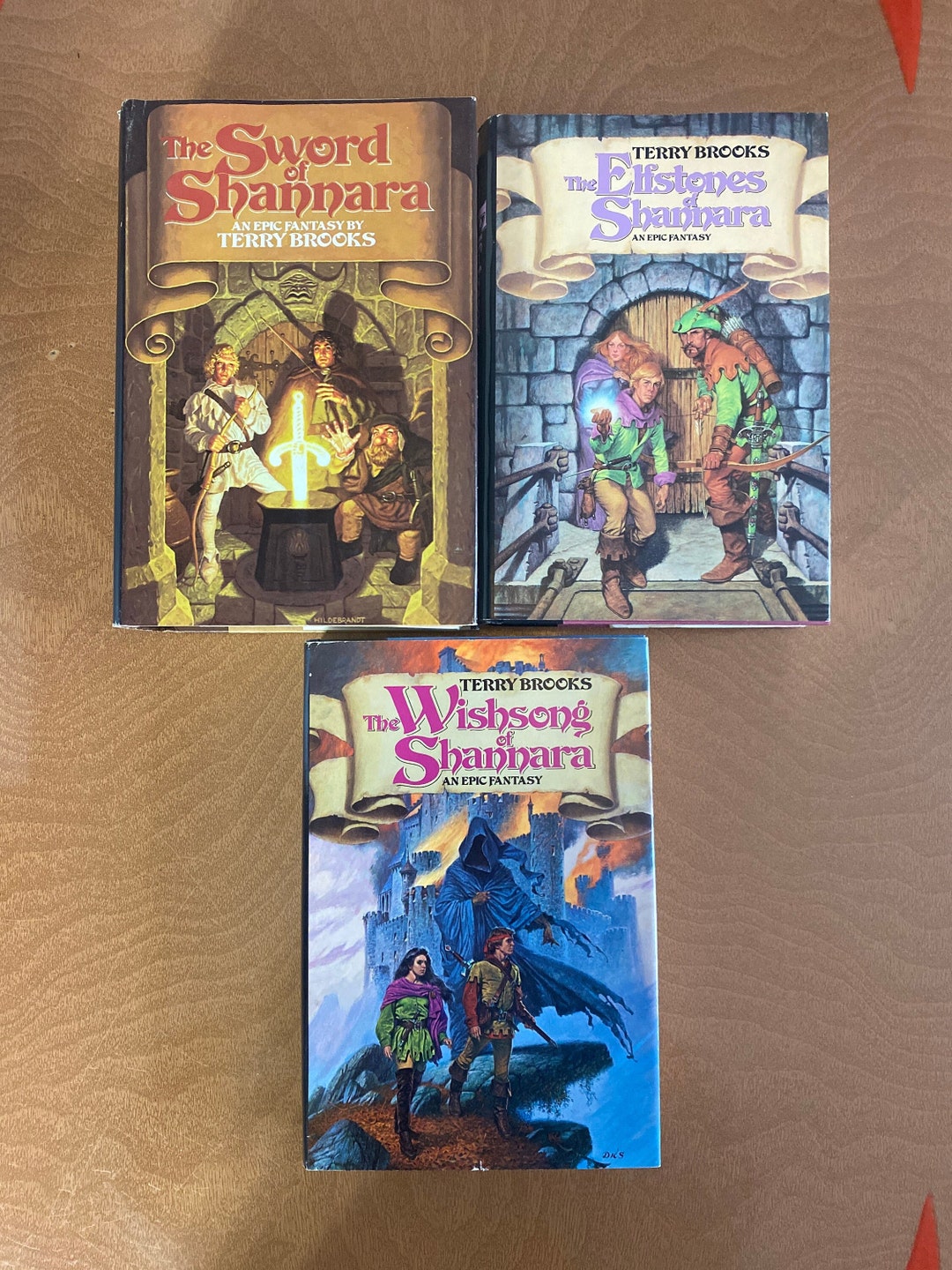 The Sword of Shannara, the Elfstones of Shannara and the Wishsong of ...