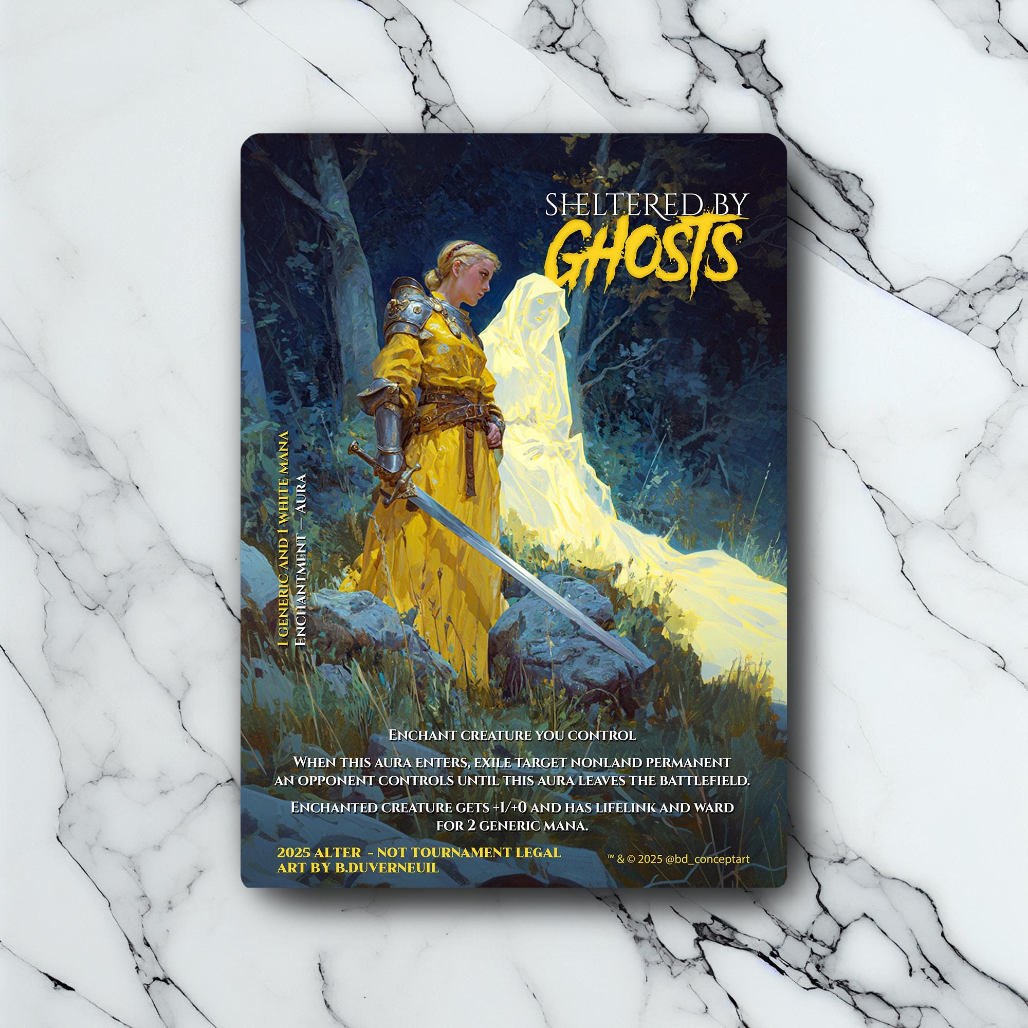 Sheltered by Ghosts - Vintage - Full Art Holographic - for