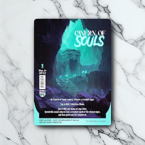 Cavern Of Souls - Vintage - Full Art Holographique - pour les collectionneurs et les joueurs MTG - Cartes Magic Altérées