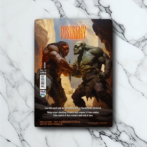 Disharmony - Vintage - Full Art Holographique - pour les collectionneurs et les joueurs MTG - Cartes Magic Altérées