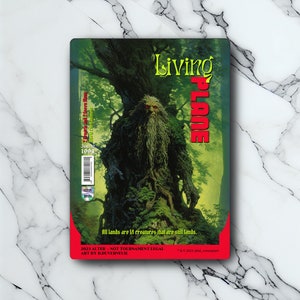 Living Plane - Retro Futuriste / Vintage - Full Art Holographique - pour les collectionneurs et les joueurs MTG - Carte Magic Altérée