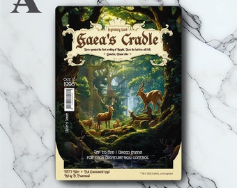 Gaea&#39;s Cradle - Retro Futuristic / Vintage - Full Art Holographic - for Collectors and MTG Players - Altered Magic Cards