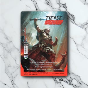 Fierce Guardianship - Vintage - Full Art Holographique - pour les collectionneurs et les joueurs MTG - Cartes Magic Altérées