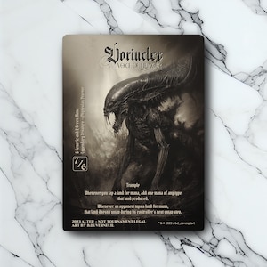 Vorinclex, Voice of Hunger - Vintage - Full Art Holographique - pour les collectionneurs et les joueurs MTG - Cartes Magic Altérées