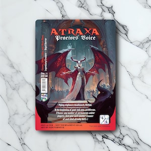 Atraxa Praetors' Voice - Vintage - Full Art Holographique - pour les collectionneurs et les joueurs MTG - Cartes Magic Altérées