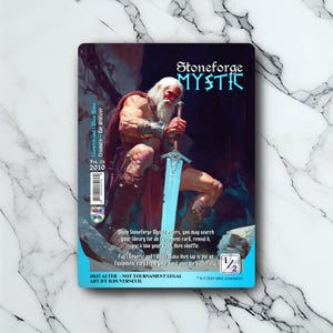 Stoneforge Mystic - Vintage - Full Art Holographique - pour les collectionneurs et les joueurs MTG - Cartes Magic Altérées