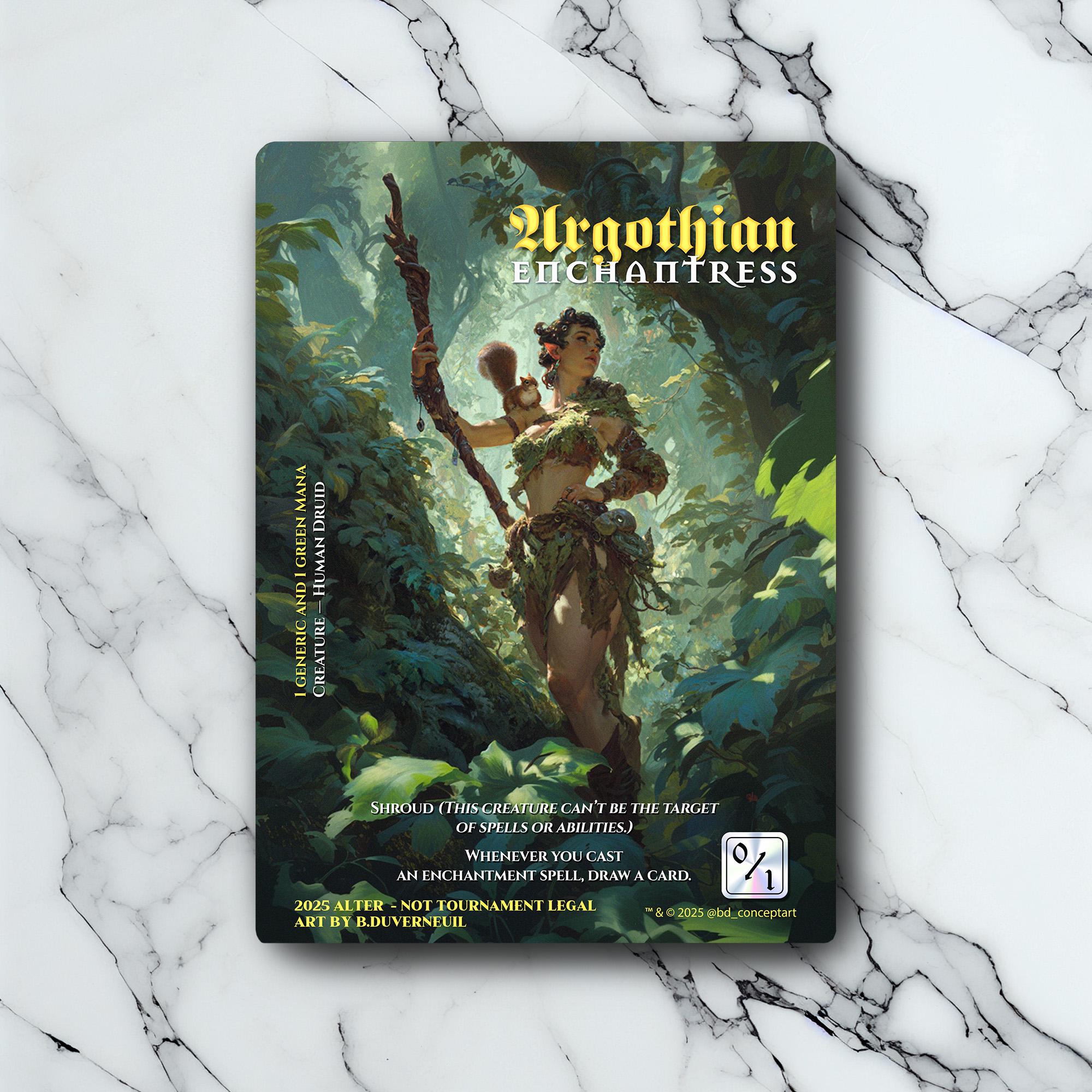 Mtg Argothian Enchantress - Etsy