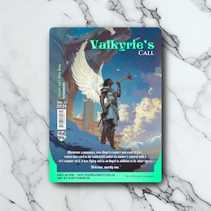 Valkyrie's Call - Vintage - Full Art Holographique - pour les collectionneurs et les joueurs MTG - Cartes Magic Altérées