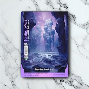 Braingeyser - Vintage - Full Art Holographique - pour les collectionneurs et les joueurs MTG - Carte Magic Altérée