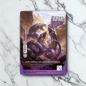 Sliver Legion - Vintage - Full Art Holographique - pour les collectionneurs et les joueurs MTG - Cartes Magic Altérées