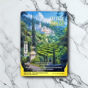 Hedge Maze - Surveil Lands / Vintage - Full Art Holographique - pour les collectionneurs et les joueurs MTG - Cartes Magic Altérées