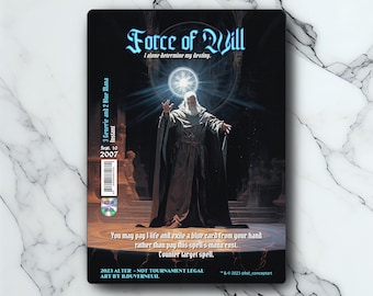 Force of Will Full Art Custom Card - Etsy