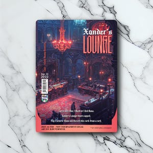 Xander's Lounge - Triome Lands / Vintage - Full Art Holographique - pour les collectionneurs et les joueurs MTG - Cartes Magic Altérées