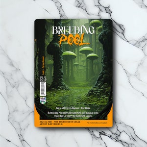 Breeding Pool - Vintage - Full Art Holographique - pour les collectionneurs et les joueurs MTG - Cartes Magic Altérées