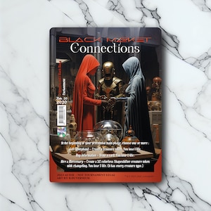 Black Market Connections - Retro Futuriste - Full Art Holographique - pour les collectionneurs et les joueurs MTG - Cartes Magic Altérées