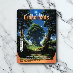 Concordant Crossroads - Vintage - Full Art Holographique - pour les collectionneurs et les joueurs MTG - Cartes Magic Altérées