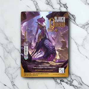 Sliver Queen - Vintage - Full Art Holographique - pour les collectionneurs et les joueurs MTG - Cartes Magic Altérées