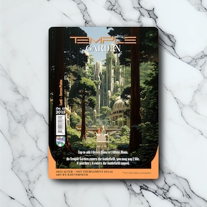 Temple Garden - Vintage - Full Art Holographique - pour les collectionneurs et les joueurs MTG - Cartes Magic Altérées