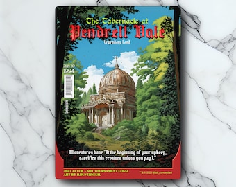 The Tabernacle at Pendrell Vale / Vintage - Full Art Holographic - for Collectors and MTG Players - Altered Magic Cards