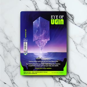 Eye of Ugin - Vintage - Full Art Holographique - pour les collectionneurs et les joueurs MTG - Cartes Magic Altérées