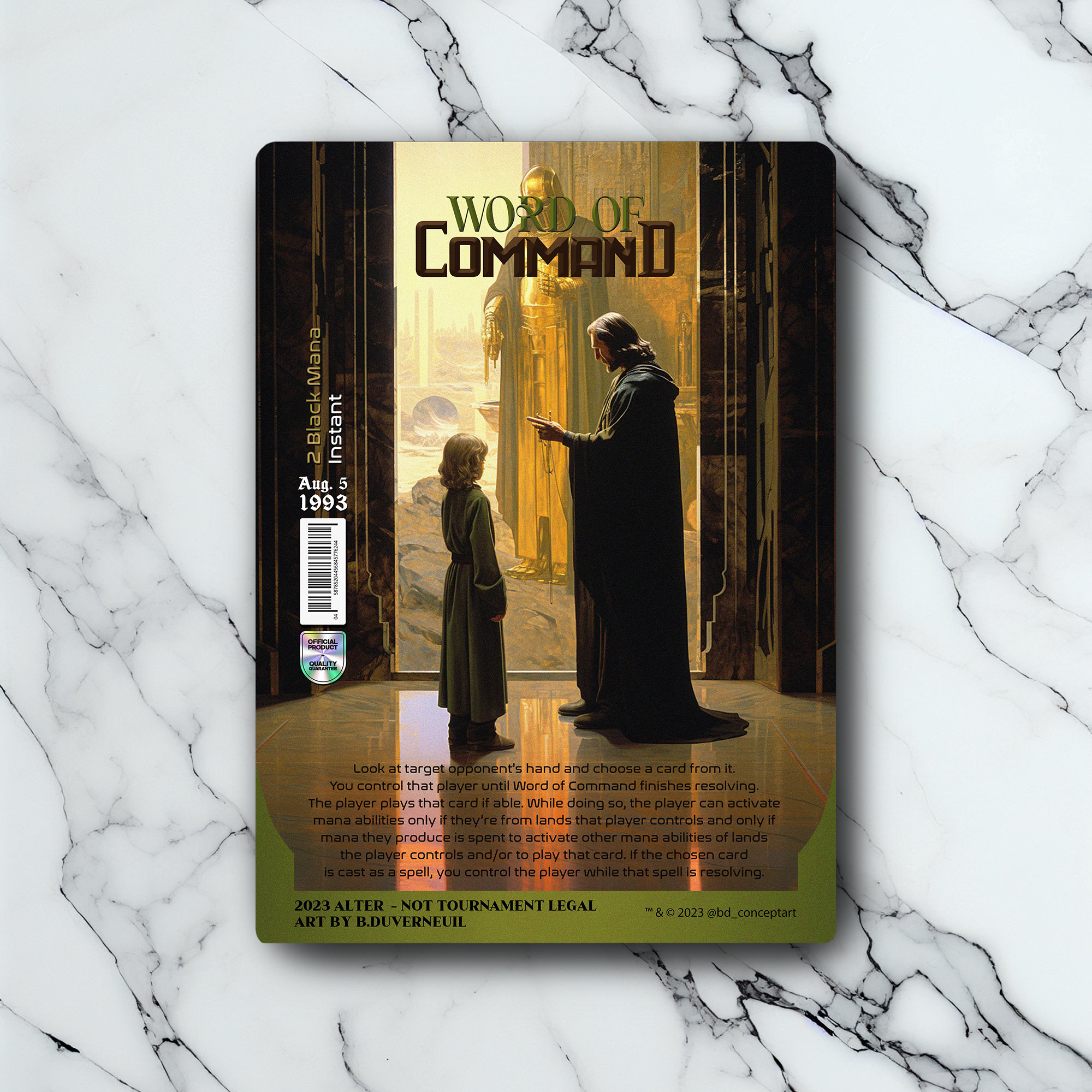 格安提供　Word of Command word-of-command-not-tournament