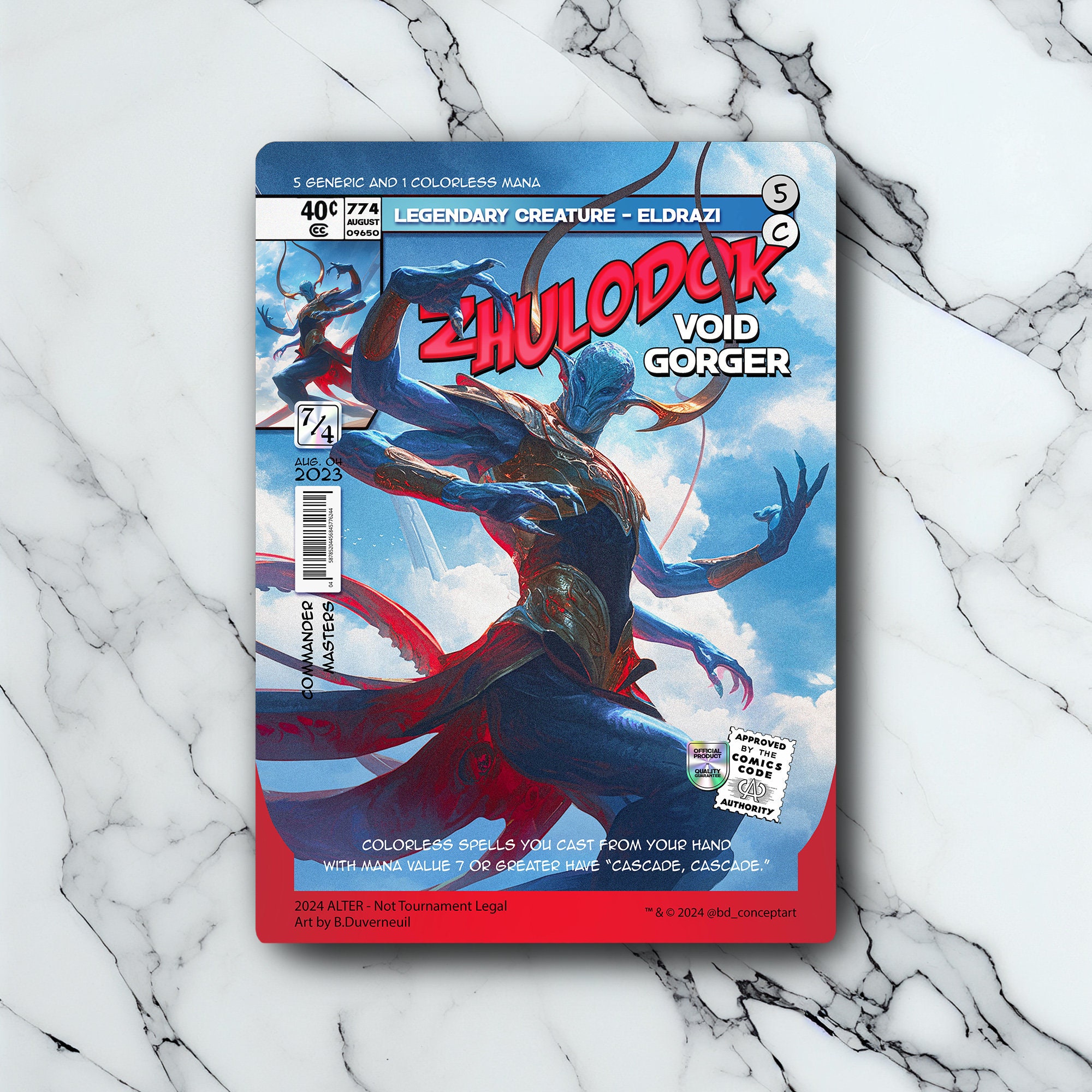 Zhulodok, Void Gorger - Retro Futuristic / Vintage - Full Art