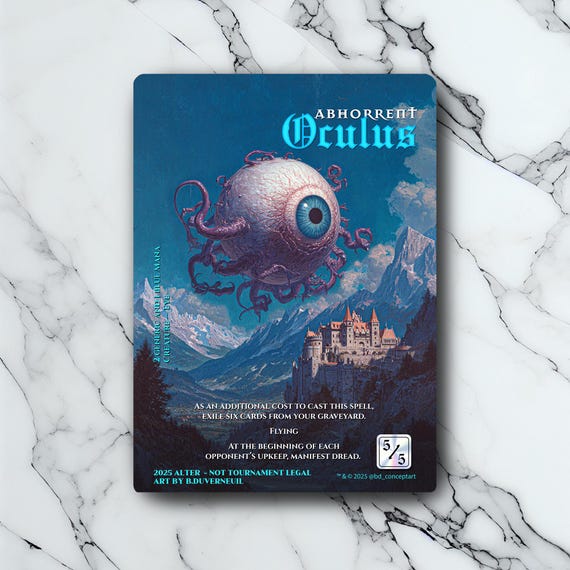 abhorrent oculus mtg card Abhorrent Oculus (Borderless) Price