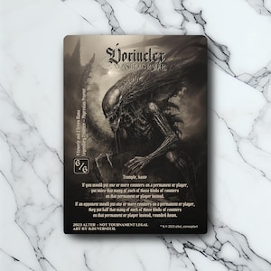 Vorinclex, Monstrous Raider - Vintage - Full Art Holographique - pour les collectionneurs et les joueurs MTG - Cartes Magic Altérées