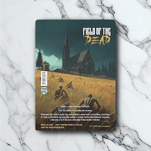 Field of the Dead - Vintage - Full Art Holographique - pour les collectionneurs et les joueurs MTG - Cartes Magic Altérées