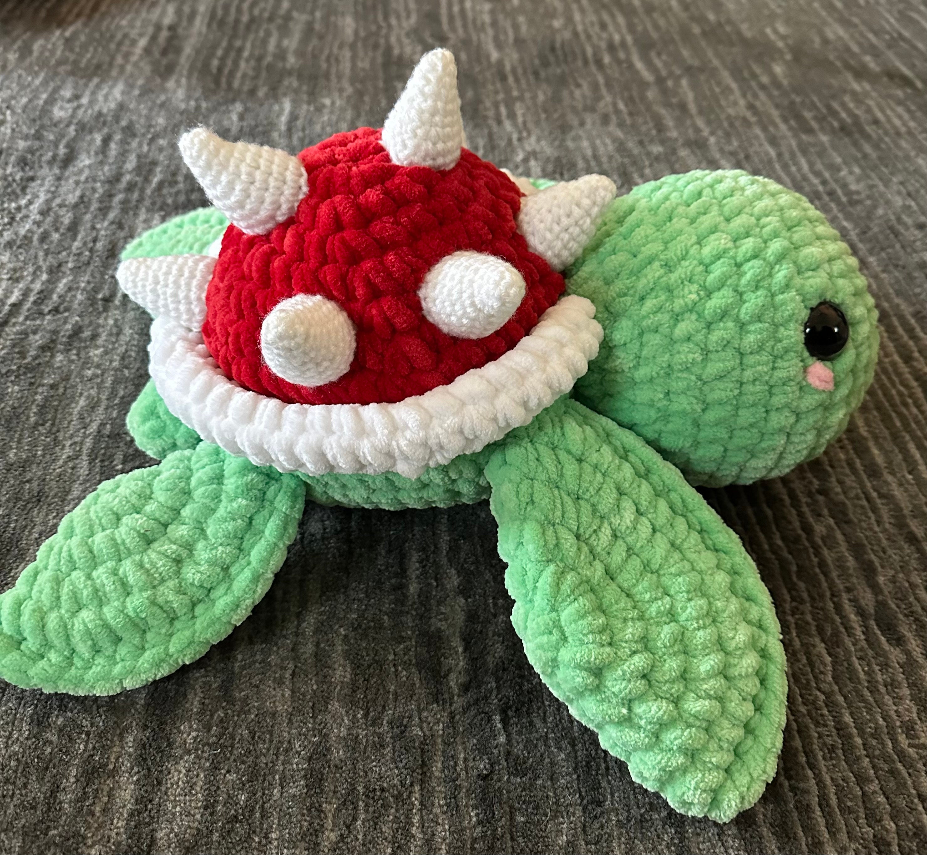 Crochet Spiny Shell Sea Turtle - Etsy