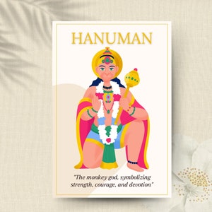 Printable Poster of Hindu God | Digital Art Practitioners Ayurveda Philosophy | Goddess of Wealth, Fortune, Love, Beauty, Joy, & Prosperity