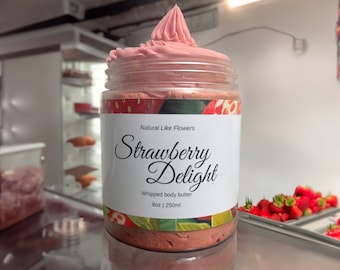 Strawberry Delight Whipped body butter