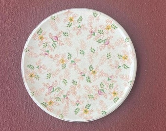 Mikori Ware Hand Painted Platter or Cake Plate - 12"