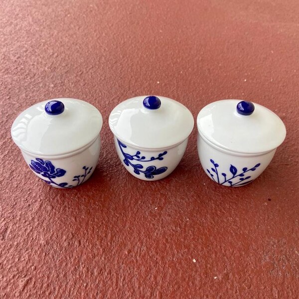 Porcelain Container Etsy