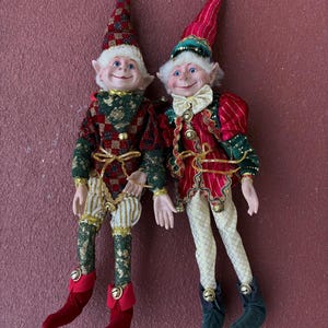 Vintage Elves Large - Etsy