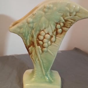 McCoy vintage Rustic line vase