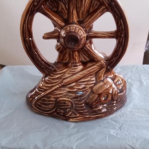 McCoy Western Wagon Wheel Übertopf