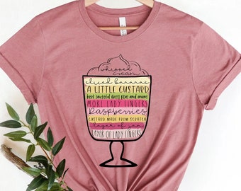 Rachel's Trifle Shirt,Friends English Trifle Sweatshirt, Friends Thanksgiving Shirt,Friendsgiving Shirt, TV Friends Shirt,Thanksgiving Tee