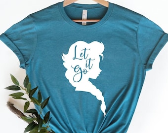 Disney Princess Shirt,Let It Go Shirt, Disney Shirt, Disney Princess Sweatshirt, Magic Kingdom Tee,Disney Kids Shirt