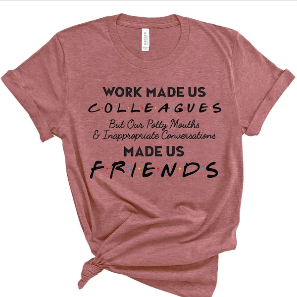 Coworker T-shirt,Chance Made Us Coworkers Shirt,Friendship Day Tee,Work Friend Gift Tee,Office Bestie Shirt,Coworker Appreciation Shirt