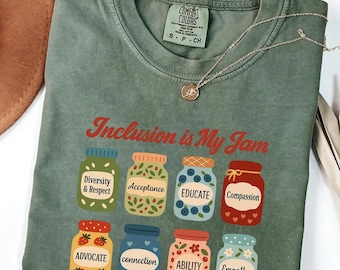 Inclusion Shirt, Neurodiversity Shirt, Inclusion Is My Jam, Special Education Teacher, Autism Awareness, Autism Teacher, Inclusion Teacher