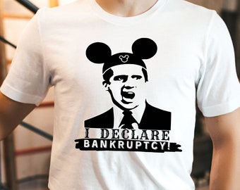 Office Michael Scott Shirt, I Declare Bankruptcy Shirt,The Office Shirt,Michael Scott Shirt,Steve Carell Shirt,Tv Series Shirt