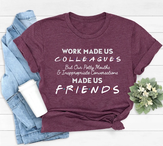 Coworker T-shirt,Chance Made Us Coworkers Shirt,Friendship Day Tee,Work Friend Gift Tee,Office Bestie Shirt,Coworker Appreciation Shirt