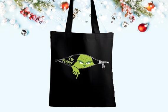 Ew People Christmas Tote Bag,Christmas Tote Bag,Holiday Tote Bag,Christmas Tote Bag Gift,Christmas Present