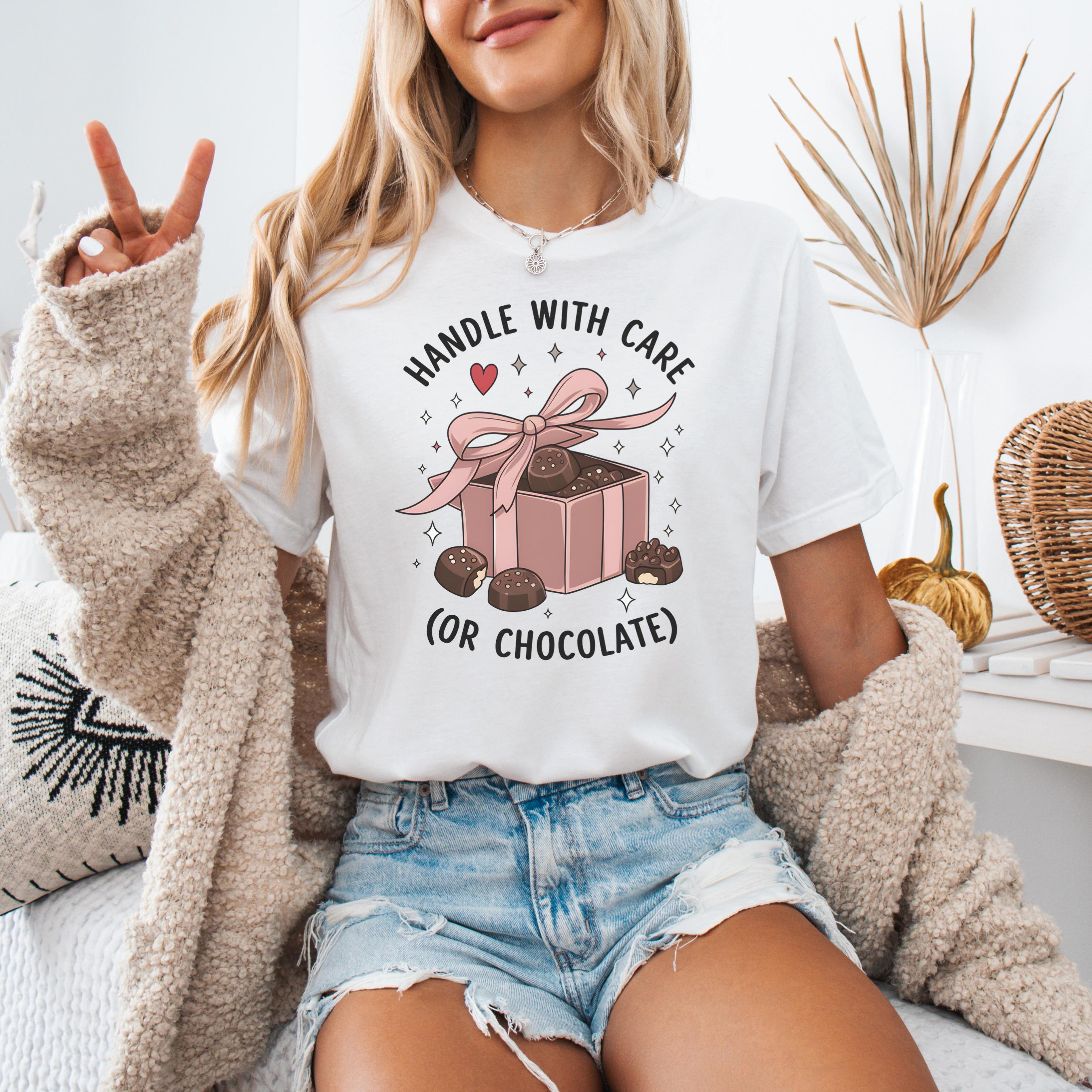 Chocolate Lover PMS PMDD Shirt, Cute Mom T-shirt Funny, Girlfriend
