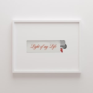Zapalniczka Światło Mojego Życia Art Print, Modny Plakat Pudełko Zapałek, Dekoracja Ścienna Retro, Vintage Funky Estetyczny Wystrój Apartamentu, Natychmiastowe Pobieranie