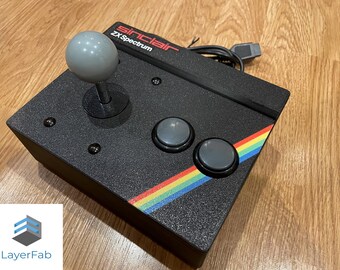 Sinclair ZX Spectrum Themed Joystick Arcade Controller DB9 Sinclair ZX Spectrum Themed Joystick Arcade Controller DB9