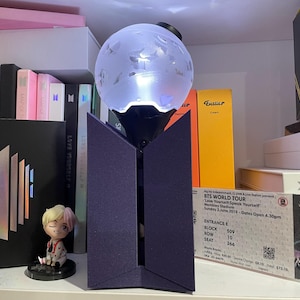 BTS K-Pop Display Stand for Army Bomb lightstick. **Stand only**