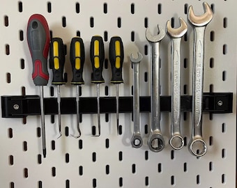 Ikea Skadis Magnetic Tool Holder Bar Storage Rail